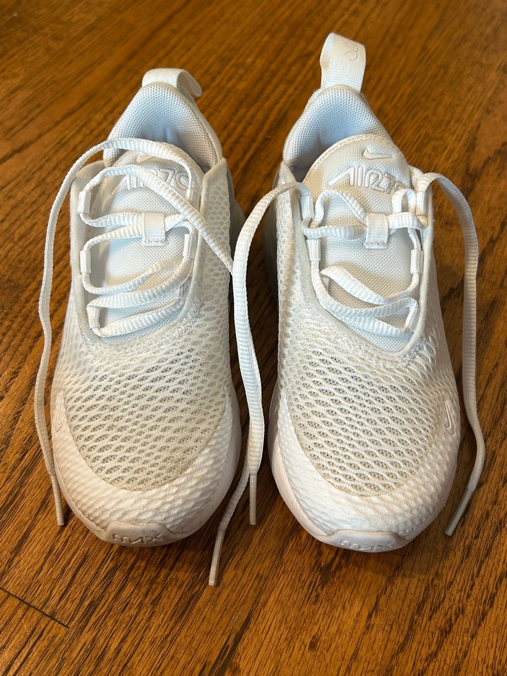 Nike Kids' Air Max Lightweight White Mesh Sneakers Toddler Size 10.5